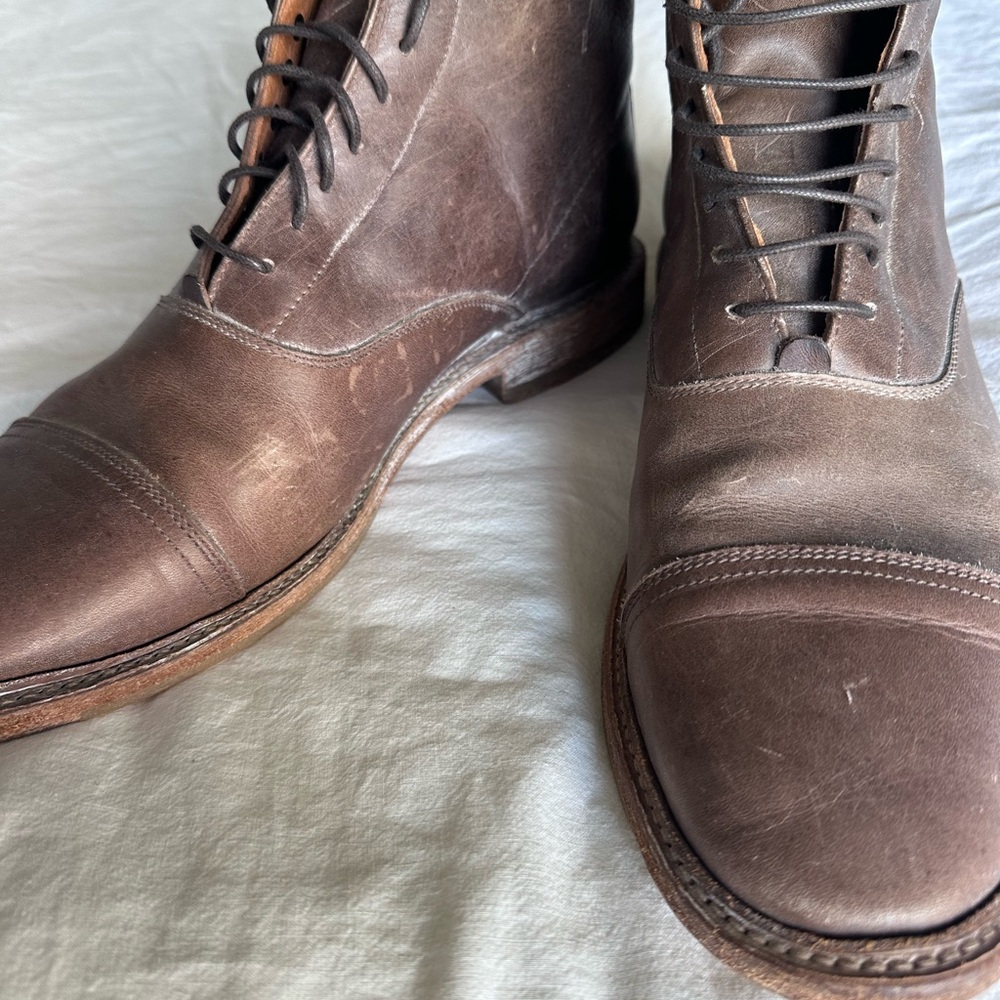 Frye Men's Cap Toe Boots - Seth Style